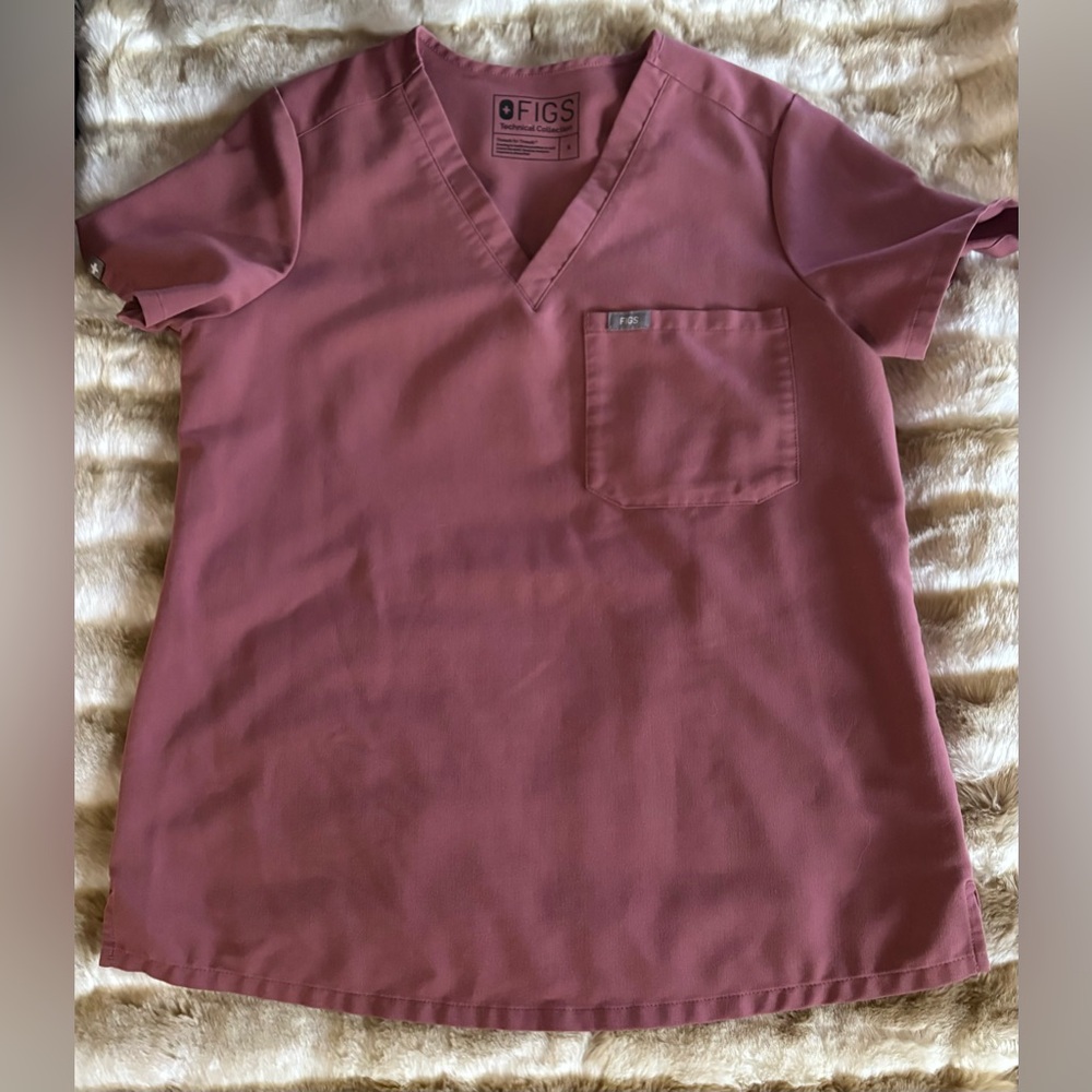 Figs Mauve Scrub Set